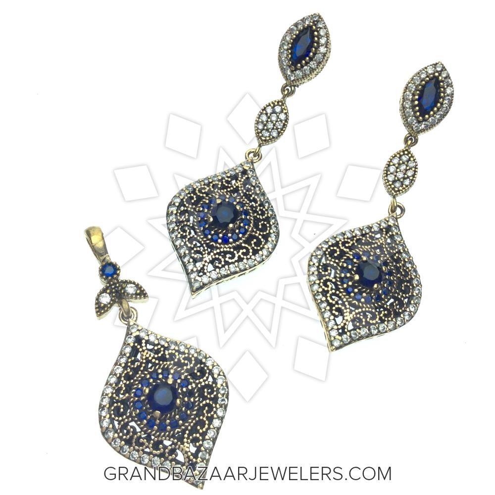 Ethnic Turkish Ottoman Jewelry Sets GBJ32ST26183