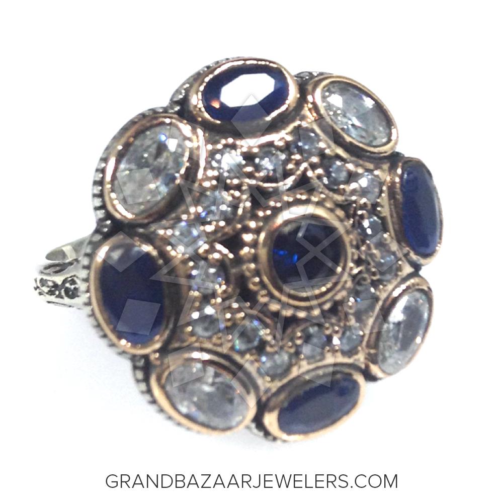 Ottoman Jewelry Floral Design Rings GBJ229RG5093