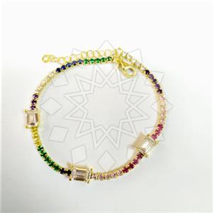 925 Sterling Silver Modern  Tennis Bracelets