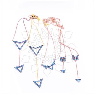 925 Sterling Silver Arrow Adjustable Necklace