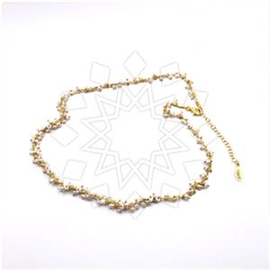 925 Sterling Silver Beaded Necklace