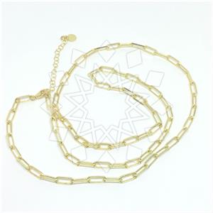 925 Sterling Silver Chain  Metal and Chain Necklace