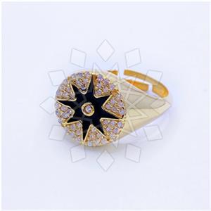 925 Sterling Silver Star Rings