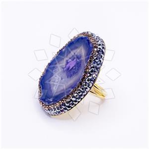 925 Sterling Silver Cocktail Fantasy Rings