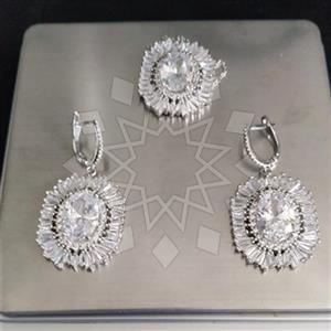 925 Sterling Silver Earrings Necklace Sets