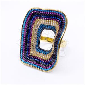 925 Sterling Silver Evil Eye Cocktail Rings