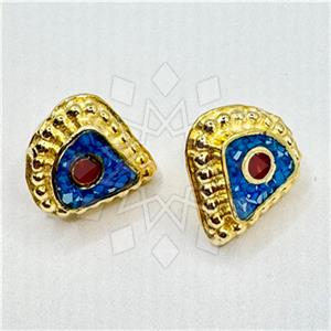 925 Sterling Silver Evil Eye Stud Earrings