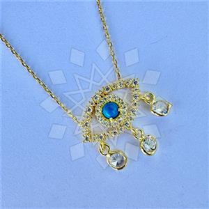 925 Sterling Silver Evil Eye Pendant Necklace