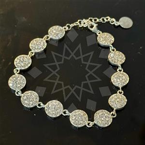 925 Sterling Silver Gem and Crystals Classic Bracelets