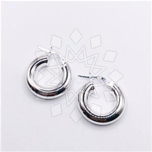 925 Sterling Silver Hoop Earrings