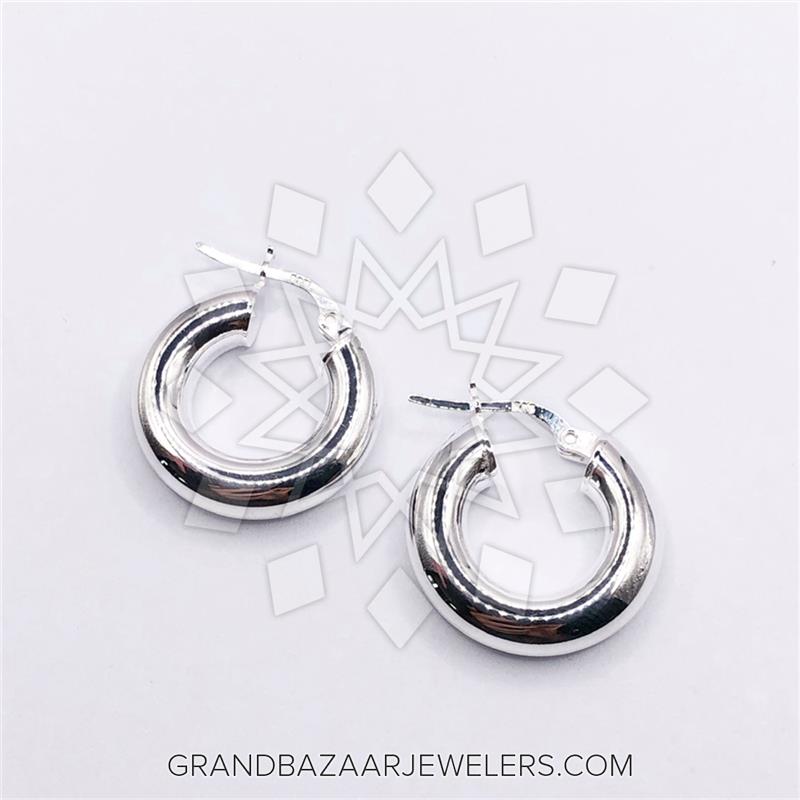 925 Sterling Silver Hoop Earrings | Silver Plated Elephant Earings - 925  Sterling - Aliexpress