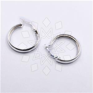 925 Sterling Silver Hoop Earrings