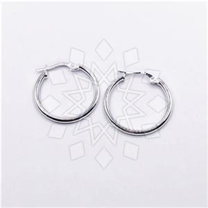 925 Sterling Silver Hoop Earrings