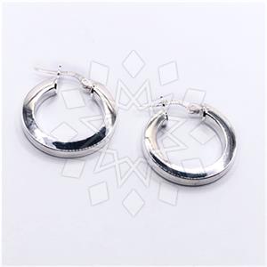 925 Sterling Silver Hoop Earrings