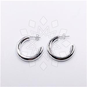 925 Sterling Silver Hoop Earrings