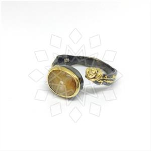 925 Sterling Silver Minimal Dainty Gemstone Rings