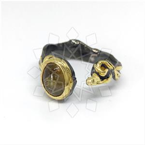 925 Sterling Silver Minimal Dainty Gemstone Rings