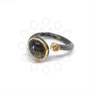 925 Sterling Silver Minimal Dainty Gemstone Rings