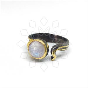 925 Sterling Silver Minimal Dainty Gemstone Rings