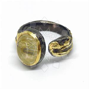 925 Sterling Silver Minimal Dainty Gemstone Rings