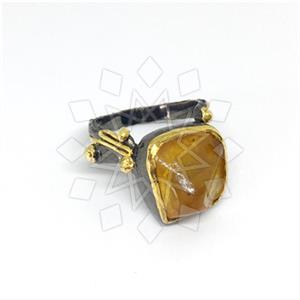 925 Sterling Silver Minimal Dainty Gemstone Rings