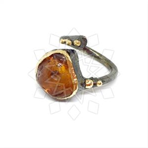 925 Sterling Silver Minimal Dainty Gemstone Rings