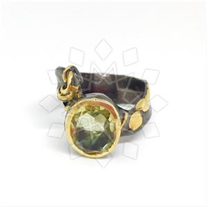 925 Sterling Silver Minimal Dainty Gemstone Rings