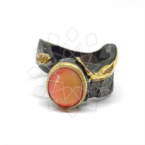 925 Sterling Silver Minimal Dainty Gemstone Rings