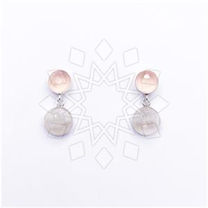 925 Sterling Silver Modern  Dangle Earrings