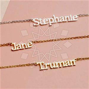 925 Sterling Silver Custom Name Necklace
