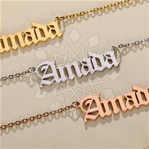 925 Sterling Silver Custom Name Necklace
