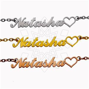 925 Sterling Silver Custom Name Necklace