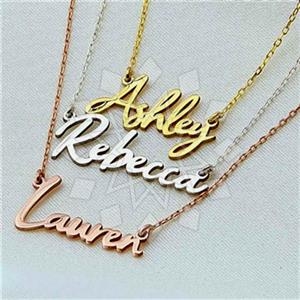 925 Sterling Silver Custom Name Necklace