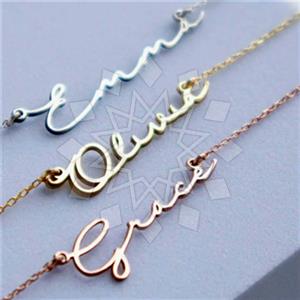 925 Sterling Silver Custom Name Necklace