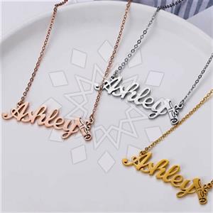 925 Sterling Silver Custom Name Necklace