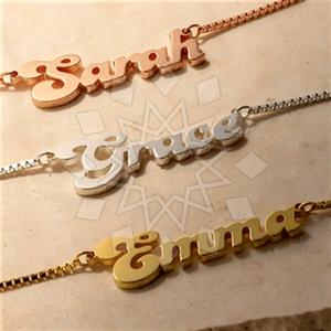 925 Sterling Silver Custom Name Necklace