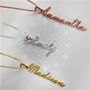 925 Sterling Silver Custom Name Necklace