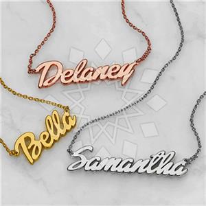 925 Sterling Silver Custom Name Necklace