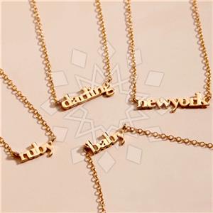 925 Sterling Silver Custom Name Necklace