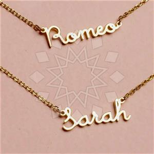 925 Sterling Silver Custom Name Necklace