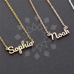 925 Sterling Silver Custom Name Necklace