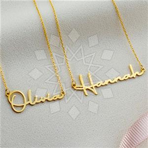 925 Sterling Silver Custom Name Necklace