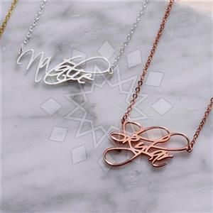 925 Sterling Silver Custom Name Necklace