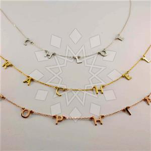 925 Sterling Silver Custom Name Necklace