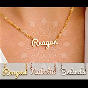 925 Sterling Silver Custom Name Necklace