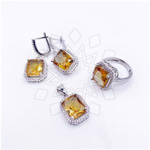 925 Sterling Silver Ring Earring Pendant 26 Sets Package