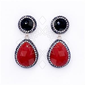 925 Sterling Silver Single Drop Earrings