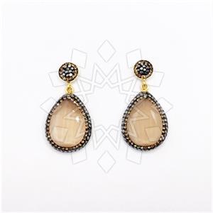 925 Sterling Silver Single Drop Earrings