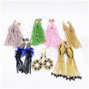 925 Sterling Silver Tassel Earrings 7 Piece Package