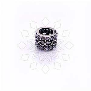 925 Sterling Silver Unique Infinity Charm